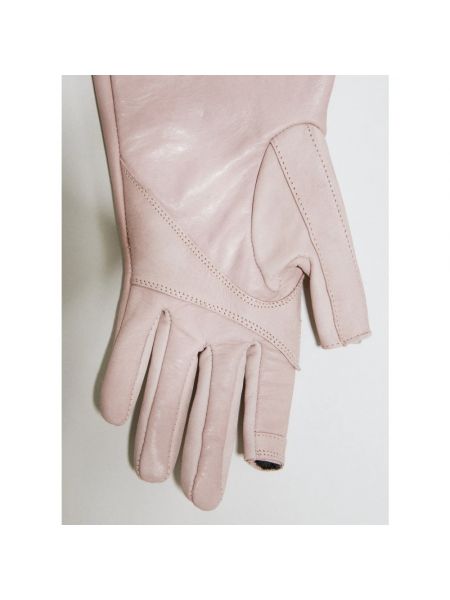 Rękawiczki Rick Owens różowe