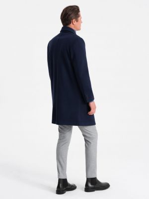 Kabát Ombre Clothing modrá