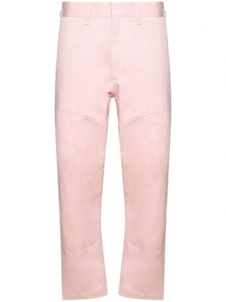 Pamučne hlače ravnih nogavica Saint Mxxxxxx ružičasta