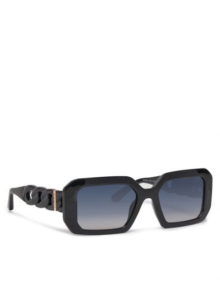Sunčane naočale s prijelazom boje Guess crna