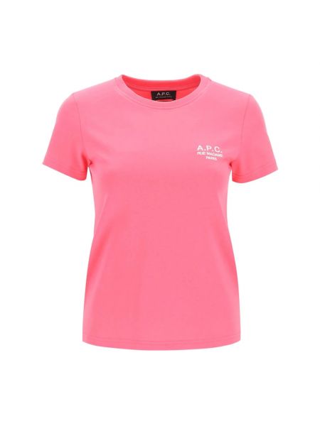 Różowa koszulka A.p.c.