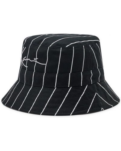 Csíkos kalap Karl Kani fekete
