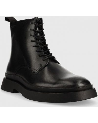 Черные кожаные ботинки Vagabond