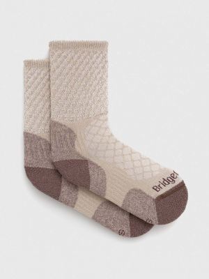 Чорапи от мерино вълна Bridgedale кафяво
