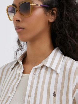 Okulary przeciwsłoneczne Vogue żółte