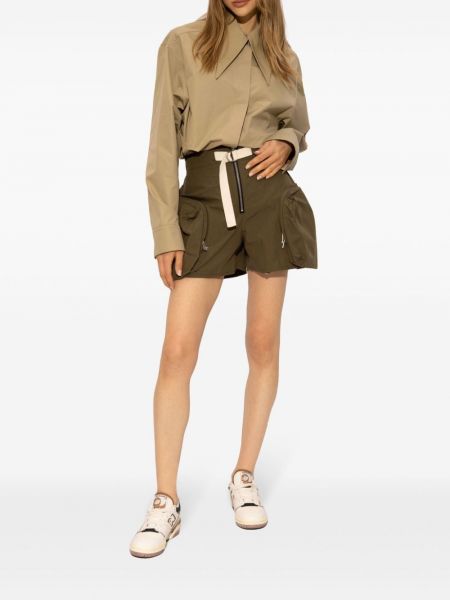Shorts mit reißverschluss aus baumwoll mit taschen Jil Sander braun