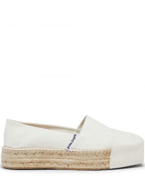 Plattform espadrillos Palm Angels hvit