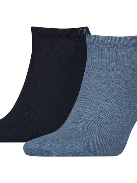 Хлопковые носки Calvin Klein синие