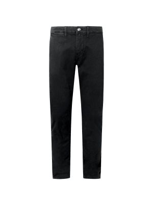 Chino hlače slim fit Pepe Jeans crna
