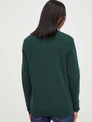 Gyapjú pulóver Levi's® zöld