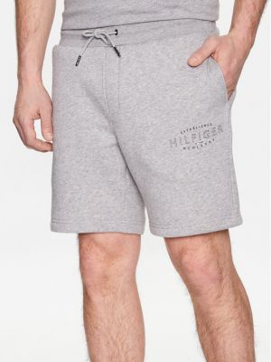 Sportske kratke hlače Tommy Hilfiger siva