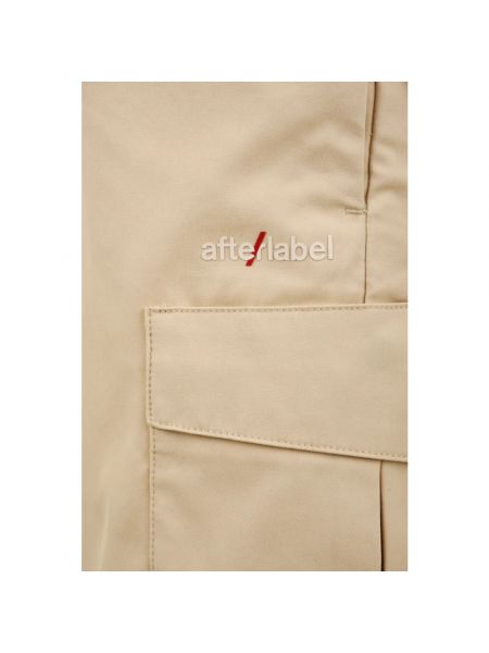 Pantalones cortos cargo casual Afterlabel beige