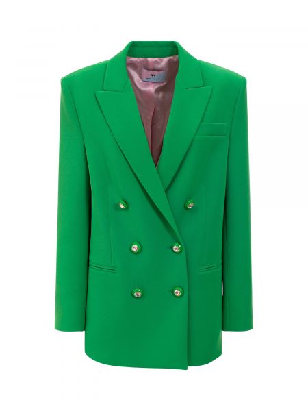 Chiara Ferragni двубортный пиджак с драгоценными пуговицами. Chiara Ferragni зеленый