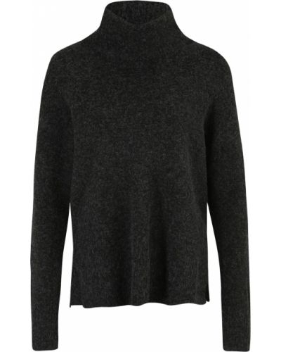 Pletený nylonový priliehavý sveter Vero Moda Tall - čierna