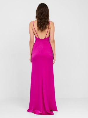 Длинное платье Veneno En La Piel розовое