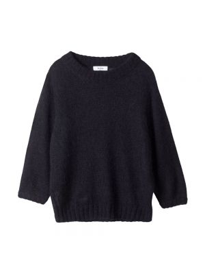 Sweter z okrągłym dekoltem Stylein czarny