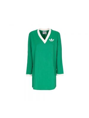Sukienka mini Adidas zielona
