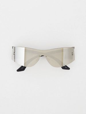 Солнцезащитные очки Versace, серебряный