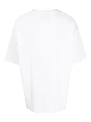Koszulka bawełniana z nadrukiem Yoshiokubo biała