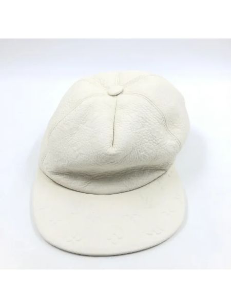 Sombrero retro Louis Vuitton Vintage blanco