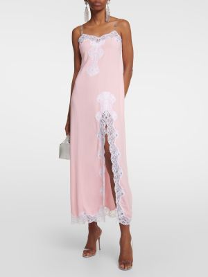 Μάξι φόρεμα Christopher Kane ροζ