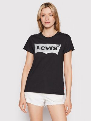 Μπλούζα Levi's μαύρο