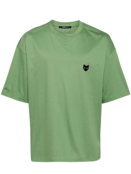 T-shirt en coton Zzero By Songzio vert