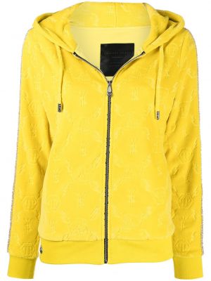 Sudadera con capucha Philipp Plein amarillo