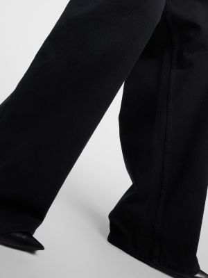 Jeans taille basse Balenciaga noir