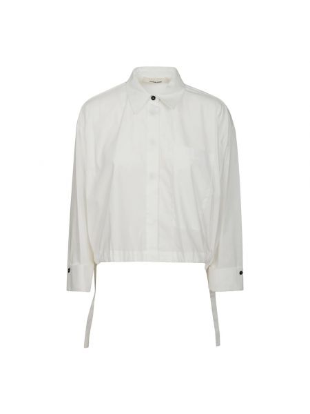 Biała koszula bawełniana Liviana Conti