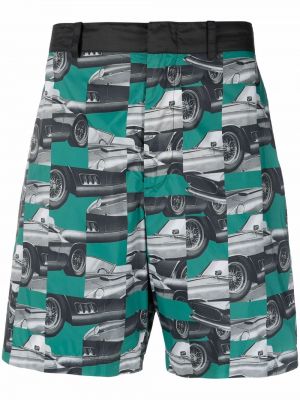 Pantaloni scurți cu imagine Ferrari