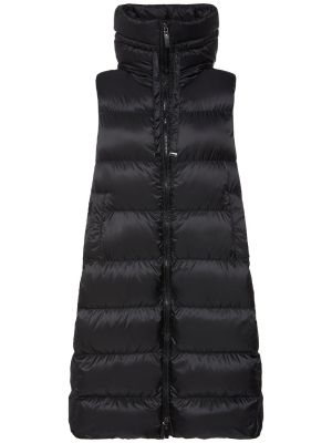Prošívaná vesta s kapucí Max Mara černá