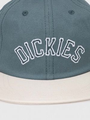 Pamučna kapa s printom Dickies plava