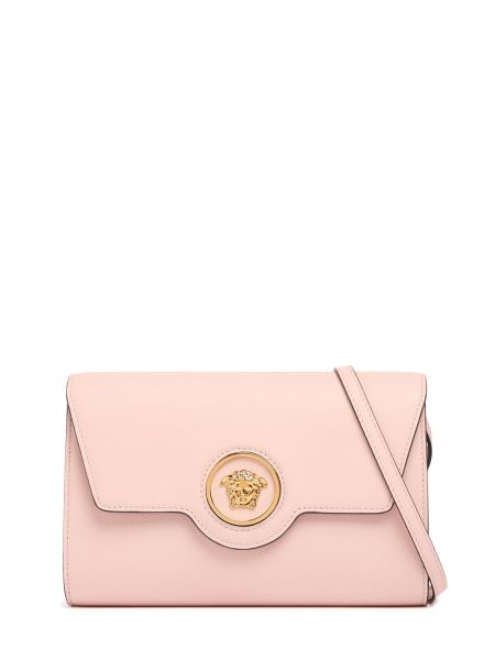 Læder taske Versace pink