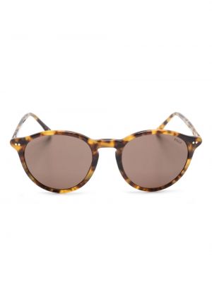 Βαμβακερά fleece γυαλιά ηλίου με κέντημα Polo Ralph Lauren