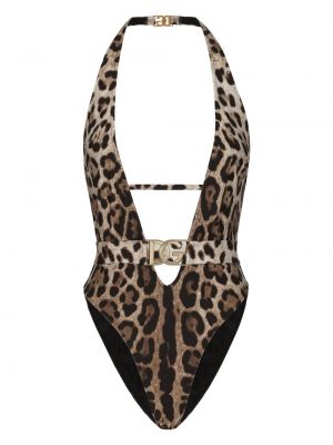 Kopalke s potiskom z leopardjim vzorcem Dolce & Gabbana