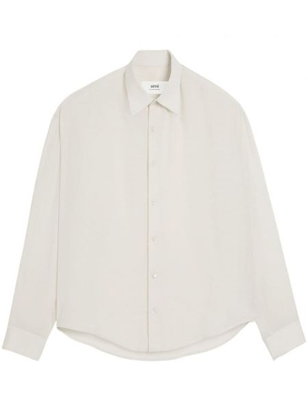 Siuvinėta marškiniai Ami Paris balta