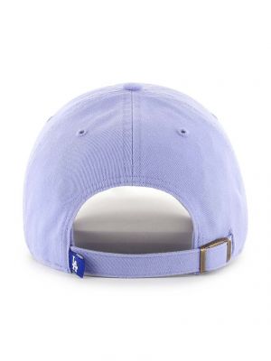 Хлопковая кепка с аппликацией 47brand фиолетовая
