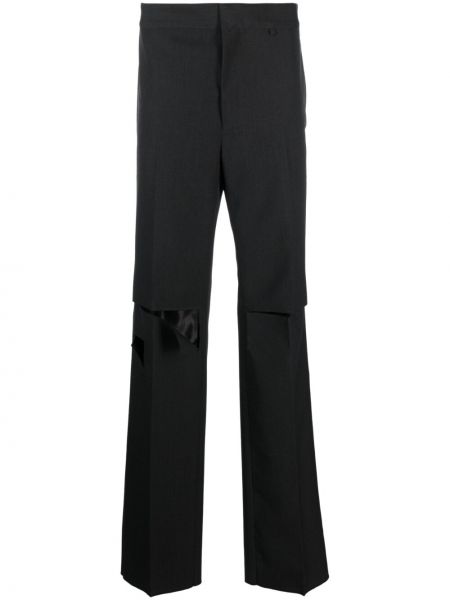 Pantaloni di cotone Givenchy grigio