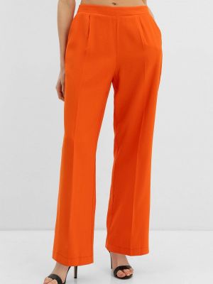 Классические брюки Lia Berti оранжевые