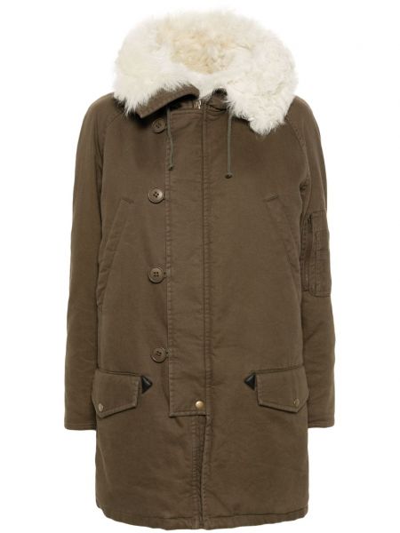 Parka Saint Laurent grøn