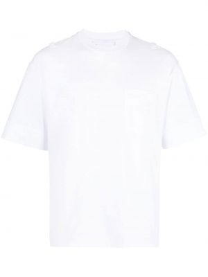 Памучна тениска Neil Barrett бяло