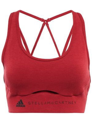 Sutien sport Adidas By Stella Mccartney roșu