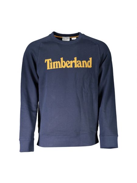 Bluza z nadrukiem Timberland niebieska