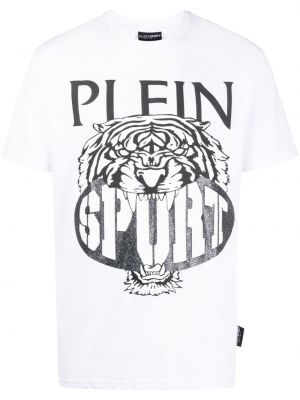 Tričko s tygřím vzorem Plein Sport