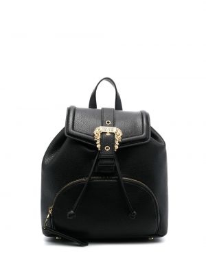 Kožený batoh s prackou Versace Jeans Couture