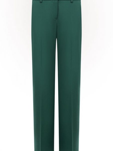 Шерстяные брюки Windsor зеленые