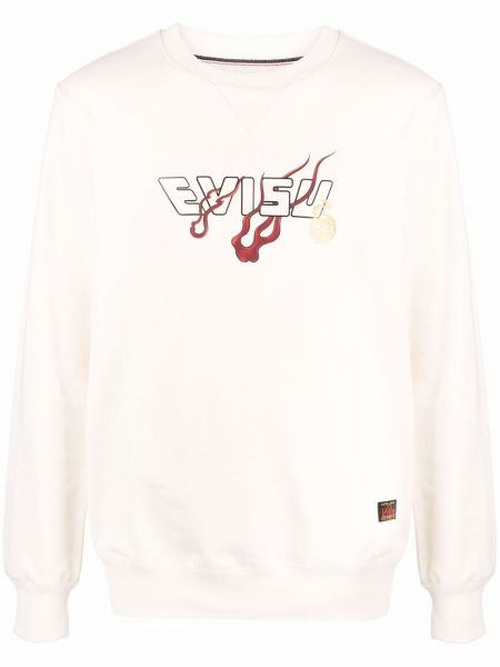 Trykt bomull sweatshirt Evisu