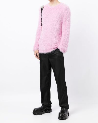 Jersey de tela jersey de cuello redondo 1017 Alyx 9sm rosa