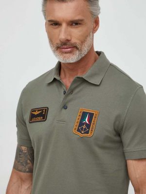 Polo majica Aeronautica Militare zelena